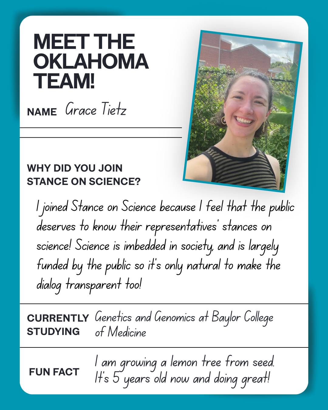 Meet the OK team: Grace Tietz